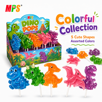 Sucettes et sucettes glacées personnalisées, adorables, de dessin animé, sucrées et délicieuses, emballées individuellement, sucettes glacées en forme de dinosaure pour enfants