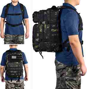 Mochila Táctica de Poliéster de 45L, Estilo Molle 3P, con Cierre, para Viajes y Actividades al Aire Libre, Venta al Por Mayor - Product Image 6