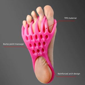 Attelle en gel de silicone pour redresser les orteils, flexible, pour soulager la douleur – Meilleure vente - Product Image 5