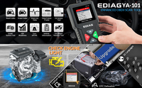 Producto Más Vendido 2026 EDIAG YA101 Lector de Códigos OBDII para Automóviles, Escáner OBD2 de Diagnóstico Completo para Herramienta de Diagnóstico de Motor Automotriz