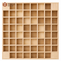 WINEGO Panneau Diffuseur Acoustique en Bois Massif QRD pour Studios d'Enregistrement et Projets Muraux – Vente en Gros