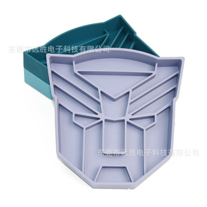 Transformers Silicone Pet Bowl 19cm Slow Feeding Dog <b>Cat</b> <b>Feeder</b> With Suction Base - Product Image 5