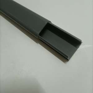 Goulotte de câblage en PVC de haute qualité pour <span class=keywords><strong>intérieur</strong></span>/extérieur, double adhésif, carrée, 30x16mm, grise, sans halogène, ignifuge, résistante à la chaleur - Product Image 3