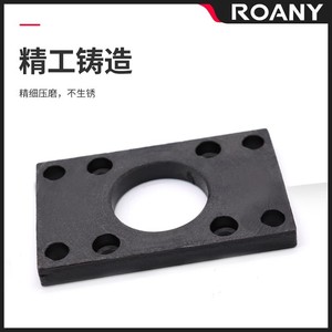แผ่นหน้าแปลนสี่เหลี่ยมทั้งสองแบบ FA SC 32-250 ผลิตด้วยเครื่อง CNC สำหรับขายึดกระบอกสูบ Sc - Product Image 4