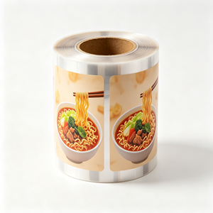 Printed Polypropylene Laminated Film Roll Clear Sachet Packaging Film for Food Wrap and <b>Label</b> Use - Product Image 2