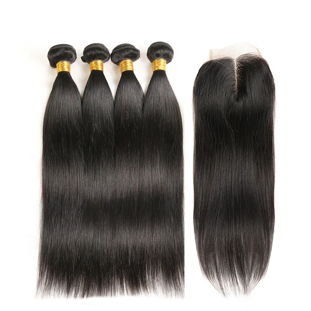 Wholesale Brazilian Hair Bundle cheap Hair Extensions peruvian Virgin Hair weaves closures and bundles