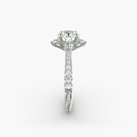 Evanex Bague de Fiançailles Classique Populaire à 4 Griffes en Argent 925 avec Moissanite Diamant, Bague de Mariage pour Femme, Bijoux Fins