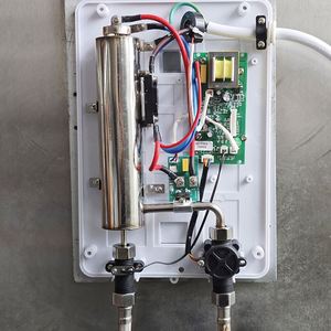 Calentador de agua eléctrico rápido de 220V 60Hz compacto de baja presión para ducha de baño doméstica inglés agua caliente sin fin sin tanque eléctrico - Product Image 6