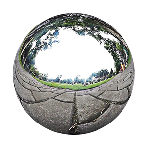 Boules miroir en acier inoxydable AISI 304 316, 150 mm, 250 mm, 350 mm, 450 mm, boules creuses à roulement pour décoration - Product Image 2