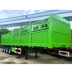 Semirremolque de Carga Pesada con Barandas, 3 Ejes, 4 Ejes, para Transporte de Carga - Product Image 3