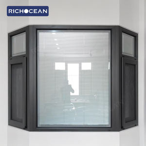 Fenêtres de jardin sur mesure RICHOCEAN, modernes, coupe-vent, en aluminium, <span class=keywords><strong>baie</strong></span> <span class=keywords><strong>vitrée</strong></span>, grand <span class=keywords><strong>verre</strong></span> <span class=keywords><strong>feuilleté</strong></span> trempé - Product Image 2