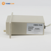 Compteur de signaux pulsés à 5 chiffres en ABS blanc CSK5-YKW, prix d'usine, AC220V