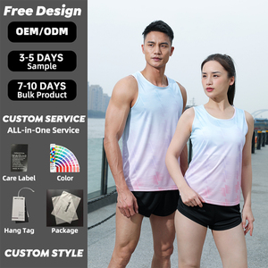 Camiseta Deportiva de Alta Calidad para Correr, Secado Rápido, Transpirable, para Maratón, Competición, Ropa Deportiva Ligera para Entrenamiento al Aire Libre - Product Image 1