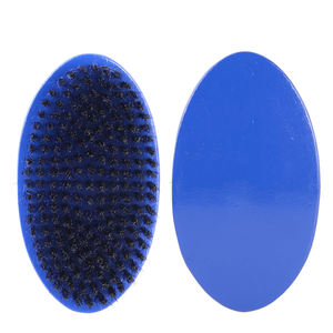 100% cerdas de jabalí suave logotipo personalizado para <span class=keywords><strong>hombre</strong></span> 360 cepillo ondulado cepillo curvo de madera para <span class=keywords><strong>Barba</strong></span> cepillo de pelo negro - Product Image 4