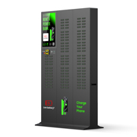 Trésor partagé portable à 120 emplacements avec distributeur automatique Pos intégré Partager les banques d'alimentation Station de location Téléphone portable Charge rapide