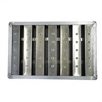 Plaque de cuisson perforée antiadhésive en alliage d'aluminium à 7 cavités, moule à pain de mie commercial, moule à baguette, moule à toast, compatible four pour boulangerie