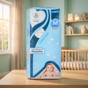 Mummagodi 2-4 Years Unisex <b>Comforter</b>- 40K Design Super Soft Plush Super Absorbent Leak Guard Protection Wetness Premium Diapers - Product Image 4