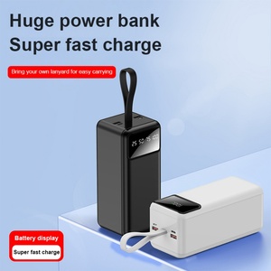 Batterie externe grande capacité avec écran LED, 30000 mAh, 50000 mAh, double port USB, logo personnalisé, PD22.5W, pour extérieur - Product Image 3
