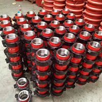Raccord de tuyauterie fileté en acier à haute pression, coupleur de champ pétrolier haute pureté, adaptateur mâle-femelle Weco