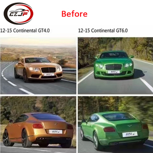 Kit de carrocería CZJF para Bentley Continental GT 2012 <span class=keywords><strong>2013</strong></span> 2014 2015 GT6.0 GT4.0 actualización a 2016 2017 2018 Continental GT parachoques delantero - Product Image 2