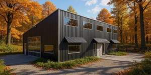 <span class=keywords><strong>บ้าน</strong></span>พักอาศัยแบบวิลล่าชั้<span class=keywords><strong>น</strong></span>เดียว <span class=keywords><strong>โครง</strong></span>สร้างเหล็ก ราคาประหยัด ออกแบบทั<span class=keywords><strong>น</strong></span>สมัย รับสร้างตามแบบ - Product Image 2