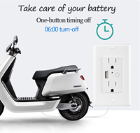 Prise murale Smart Home Automation Prise WiFi et prise avec SDK API 15A Max. Current