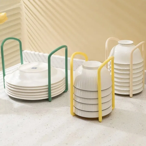 Soporte de Silicona para Tazones de Escritorio que Ahorra Espacio con Escurridor Retráctil, Estante de Almacenamiento para Platos, Nuevo Diseño de Estante para Tazas - Product Image 3