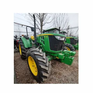 Kualitas tinggi 95HP John dan deere digunakan traktor dengan kanopi untuk dijual