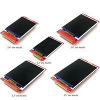 Module d'affichage LCD TFT tactile couleur 2,2/2,4/2,8/3,2/3,5 pouces avec port série SPI HY-501 Neutre