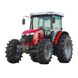 Kullanılmış traktör massey ferguson Xtra1204 120hp tarım traktörleri 4x4wd tarım makinesi MF1204 MF185 MF290 MF385 iki tekerlekli traktör