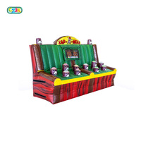 Table de jeu de football gonflable avec éclairage pour le sport de tir, le défi et les combats, jeu IPS