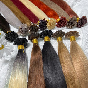 Extensiones de Cabello <span class=keywords><strong>con</strong></span> Punta K, Extensiones de Cabello Humano Suaves <span class=keywords><strong>con</strong></span> Punta K, Extensiones de Cabello <span class=keywords><strong>Rubio</strong></span> <span class=keywords><strong>con</strong></span> Punta U, Fáciles de Mantener para Mujeres - Product Image 5