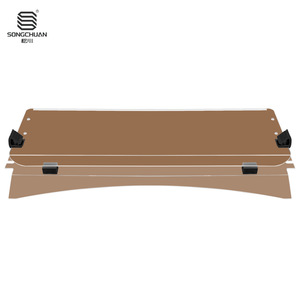 EZGO TXT <b>Brown</b> Folding <b>Tinted</b> Glass 4mm-5mm for Golf Cart Electric Vehicle Direct From Manufacturer - Product Image 5