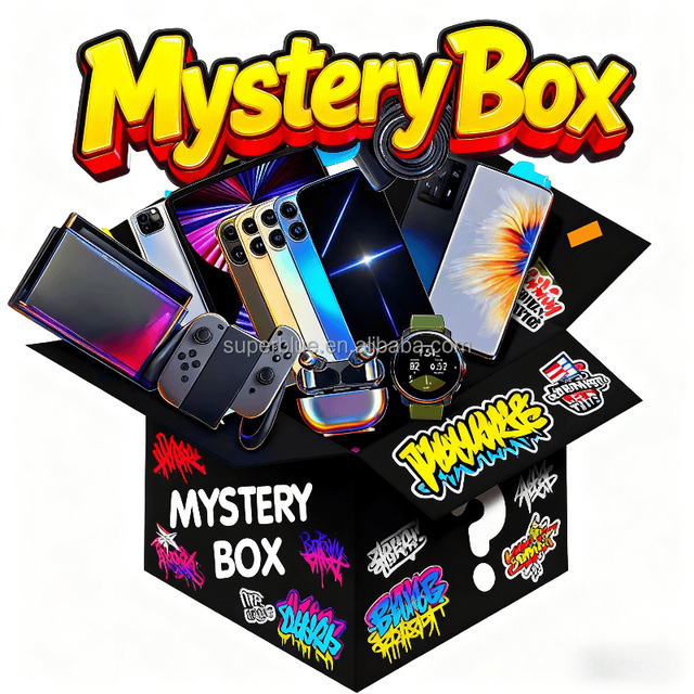 Praise Surprise Wireless Smart Watch Headset Basic Mystery Box with Mini Camera Rubber Band Message Reminder Christmas Gadget