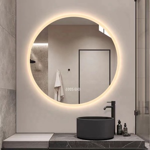 Gương Tủ Để Bàn Phòng Tắm Thông Minh Màn Hình Cảm Ứng Tròn Chống Sương Gương Phòng Tắm Có Đèn Led - Product Image 3