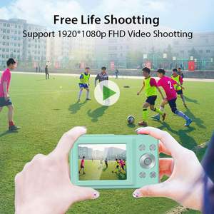 Cámara Infantil HD 1080P de 2.8 Pulgadas con Zoom 16x, Sensor CMOS de 44MP, Gran Angular de 66°, Recargable, con Memoria de hasta 64GB para Niñas - Product Image 5