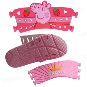 Automatic <strong>Used</strong> Rubber slippers Upper <strong>Sole</strong> Label <strong>Making</strong> <strong>Machine</strong> - Product Image 4