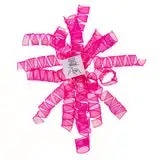 Butterfly Bow Polyester Organza <b>Pink</b> Decorative Ribbon Gift <b>Wrap</b> Ornament for Birthday Valentine's Day & Christmas - Product Image 2
