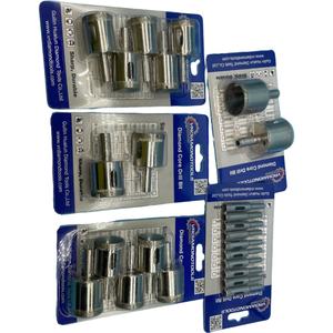 Juego de brocas de corindón personalizadas en caja de plástico, broca para vidrio al por mayor, abridor de orificios para vidrio de 6 mm, broca de diamante de 60 mm - Product Image 2