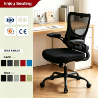 Chaise de bureau ergonomique personnalisée en maille pour le gaming, inclinable, à dossier haut, pivotante, pour ordinateur, chaise de direction
