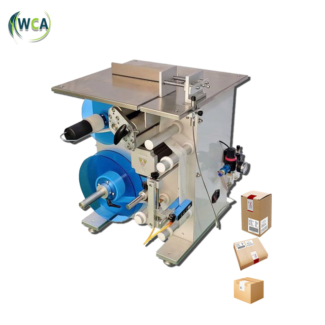 Semi-automatic Carton Labeling Machines Boxes Sealing and with Labeling Machine Box Corner Labelling Machine