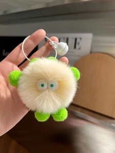 Petit porte-clés créatif en peluche Briquettes mignon dessin animé poupée voiture sac pendentif cadeau de vacances - Product Image 2