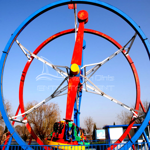 Luna Park Garden, jeux <span class=keywords><strong>de</strong></span> fête foraine à sensations fortes à 360 degrés, grande <span class=keywords><strong>roue</strong></span> à double anneau, extérieur - Product Image 5