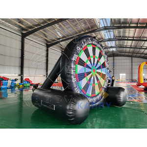 Jeux de football gonflables Coupe du Monde de football 2026, Cible de fléchettes de football gonflable de 3m - Product Image 3