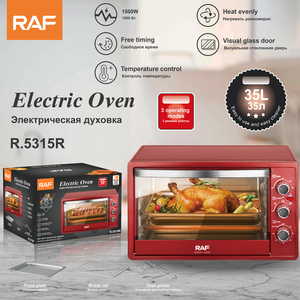 <span class=keywords><strong>Horno</strong></span> Tostador de Convección Raf Brand de 35 <span class=keywords><strong>Litros</strong></span>, el Mejor <span class=keywords><strong>Horno</strong></span> <span class=keywords><strong>Eléctrico</strong></span> para Pizza con Control de Temperatura y Puerta de Vidrio Visible - Product Image 6