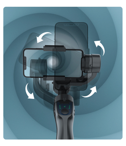 Meilleure vente fabricant 3 axes stabilisateur de cardan téléphone pour flim maker avec super stabilité ingéniosité stabilisateur de cardan F8 - Product Image 4