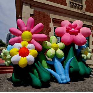 Parade voiture décoration fleurs gonflables fête approvisionnement <span class=keywords><strong>Alice</strong></span> au <span class=keywords><strong>pays</strong></span> <span class=keywords><strong>des</strong></span> <span class=keywords><strong>merveilles</strong></span> fleurs de mariage gonflables colorées avec contrôle - Product Image 5