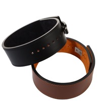 Ceinture de Soutien Lombaire en Cuir de Vachette Personnalisée pour l'Haltérophilie, Entraînement Sportif, Protection pour Soulevé de Terre et Squat, Ceinture de Fitness Unisexe Protectrice