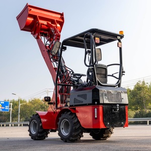 बिक्री के लिए मिनी लोडर ht180 हाइड्रोस्टैटिक 4wd व्हील लोडर होफ्लोडर - Product Image 6