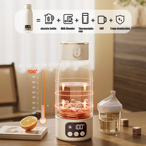 Chauffe-biberon électrique portable à réglage de température 35-100 ℃ pour l'alimentation des enfants, voyage, chauffe-eau à lait USB, chauffe-biberon - Product Image 4